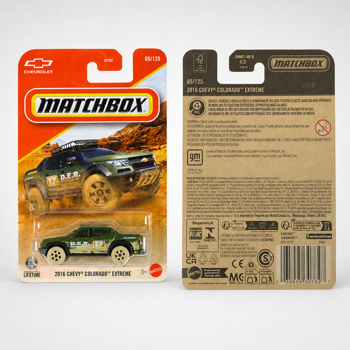 Matchbox 2016 Chevy Colorado Extreme | 2026 Matchbox Series 05/125 - for just $2.49! 