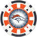 Denver Broncos 100 Piece Poker Chips - Just $23.99! Shop now at Retro Gaming of Denver