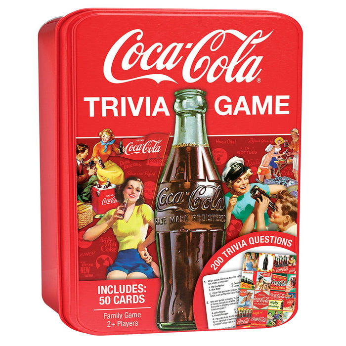 Coca-Cola Trivia Game with Collectible Tin - Just $14.99! Shop now at Retro Gaming of Denver