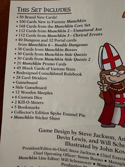 "Munchkin Big Box" Compatible Card Sleeve Bundle - for just $26! 