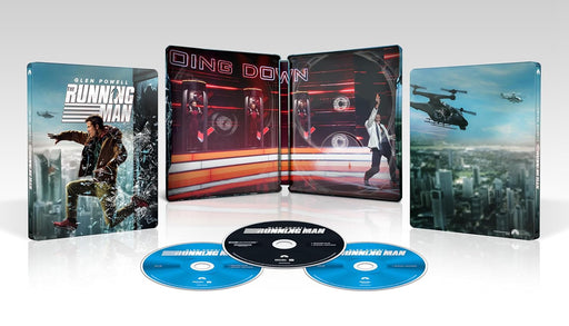 The Running Man (2025) - Limited Edition Steelbook (4K Ultra HD + Blu-ray + Digital) - for just $57.99! 