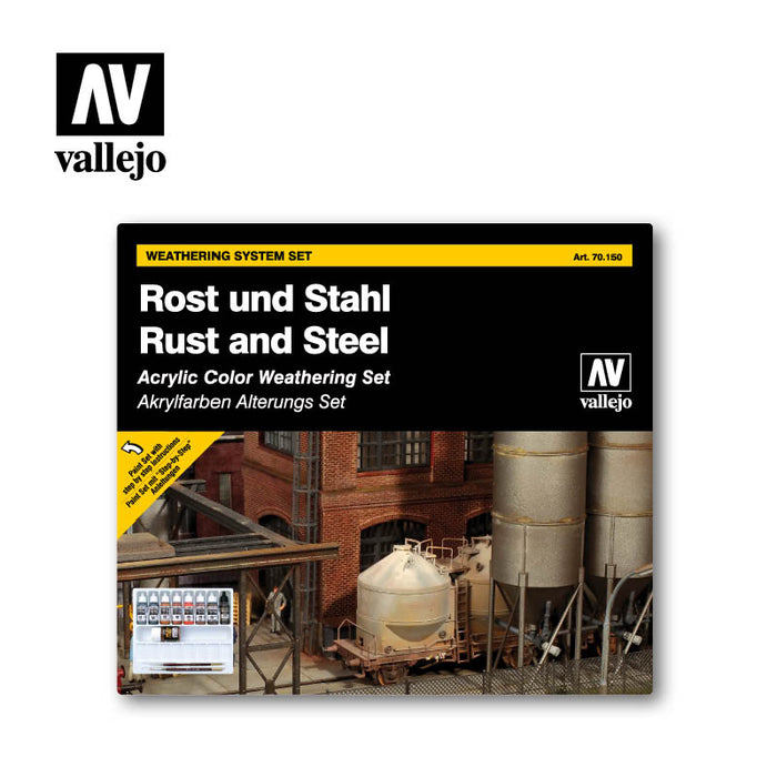 Model Color Set: Rust and Steel Weathering System - for just $44.95! 