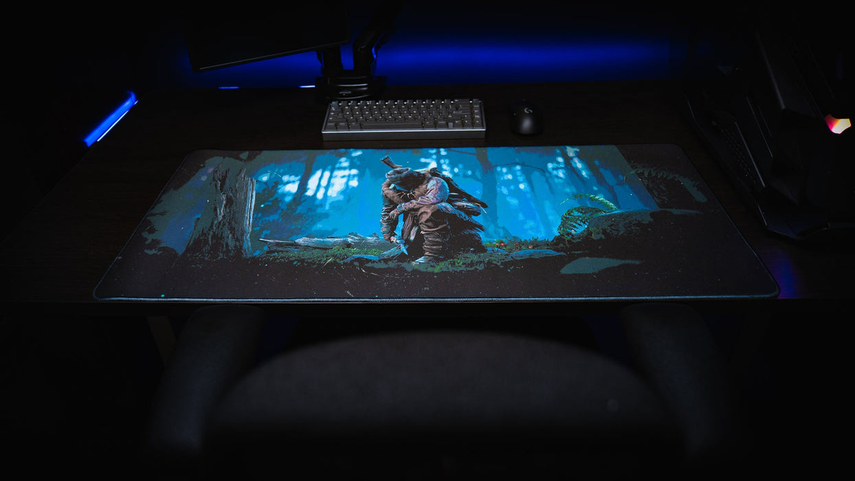 "Hunted" — Rust Deskmat - for just $49.95! 