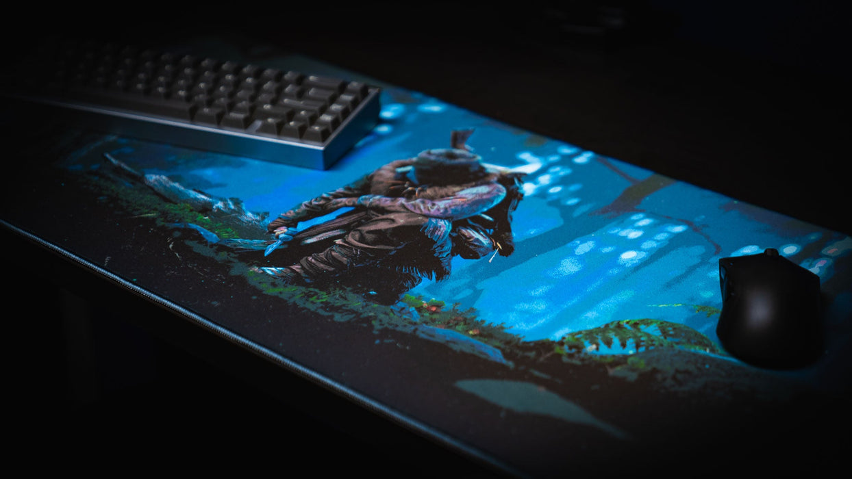 "Hunted" — Rust Deskmat - for just $49.95! 