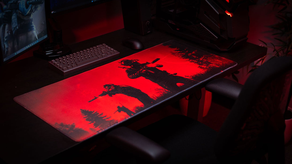 "Night Patrol" — Rust Deskmat - for just $49.95! 