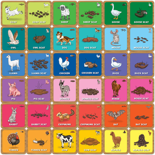 Old MacDonald's Farm - Animal Poop Matching Game - Premium Card Games - Just $9.99! Shop now at Retro Gaming of Denver