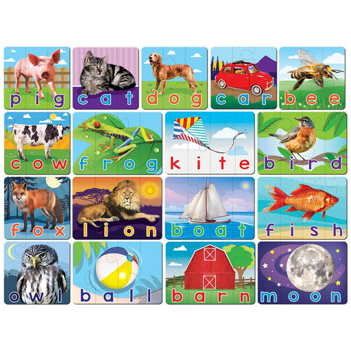 Spelling - Educational Matching Jigsaw Puzzles - for just $12.99! 