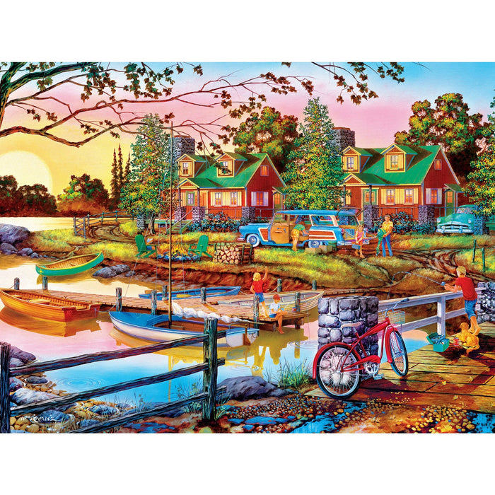 Country Escapes - Away from It All 550 Piece Jigsaw Puzzle - Just $14.99! Shop now at Retro Gaming of Denver