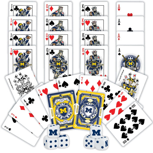 Michigan Wolverines - 2-Pack Playing Cards & Dice Set - for just $19.99! 