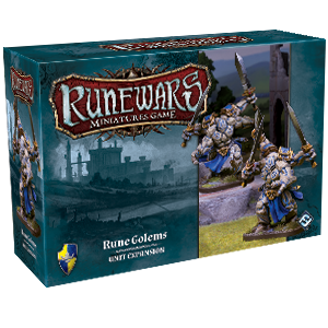 Runewars Miniatures Game: Rune Golems Unit Expansion - for just $34.95! 