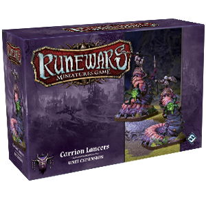 Runewars Miniatures Game: Carrion Lancers Unit Expansion Pack - for just $34.95! 