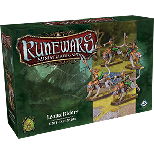 Runewars Miniatures Game: Leonx Riders Unit Expansion - for just $24.95! 
