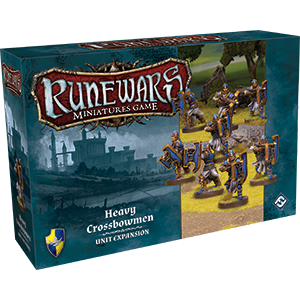 Runewars Miniatures Game: Heavy Crossbowmen Unit Expansion - for just $24.95! 