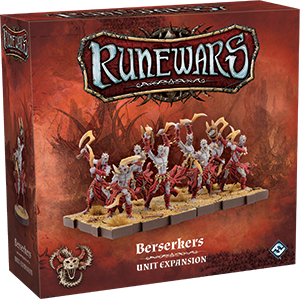 Runewars Miniatures Game: Berserkers Unit Expansion - for just $24.95! 