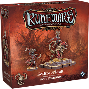 Runewars Miniatures Game: Kethra A'laak Hero Expansion - for just $24.95! 