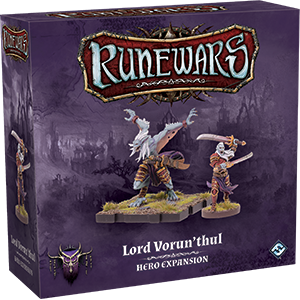 Runewars Miniatures Game: Lord Vorun'thul Hero Expansion - for just $24.95! 