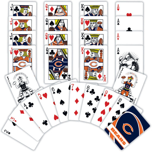 Chicago Bears Playing Cards - 54 Card Deck - Just $6.99! Shop now at Retro Gaming of Denver