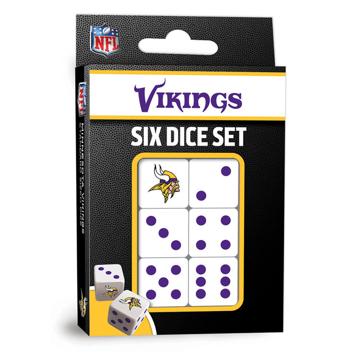 Minnesota Vikings Dice Set - 19mm - Just $7.99! Shop now at Retro Gaming of Denver