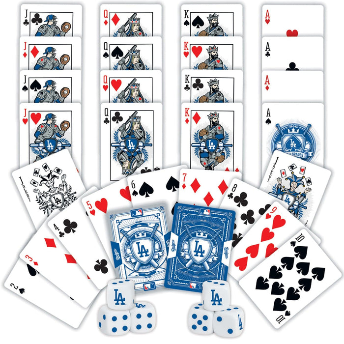 Los Angeles Dodgers - 2-Pack Playing Cards & Dice Set - for just $19.99! 