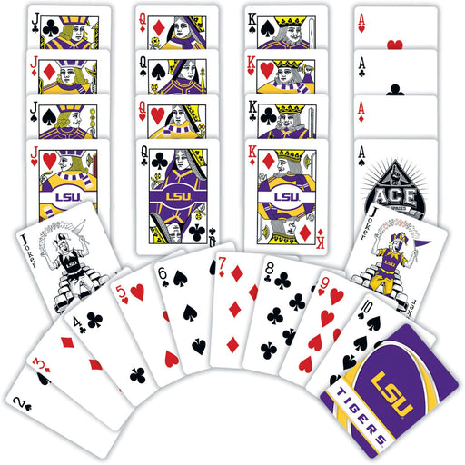 LSU Tigers Playing Cards - 54 Card Deck - Just $6.99! Shop now at Retro Gaming of Denver