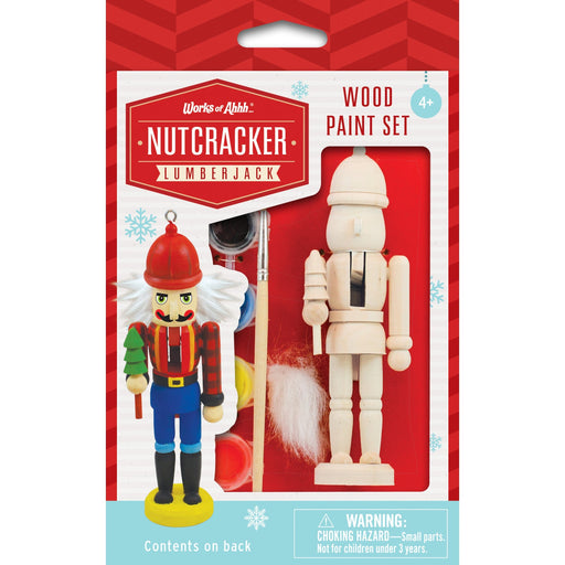 Nutcracker Lumberjack Ornament Wood Paint Kit - Just $7.99! Shop now at Retro Gaming of Denver