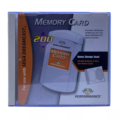 Performance Memory Card 2 Pack (Sega Dreamcast) - for just $0! 