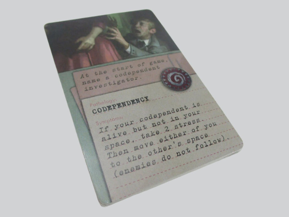 Cthulhu: Death May Die - Kickstarter Exclusive Arkham Sanitarium Patient Medical Files A-F - for just $2.99! 