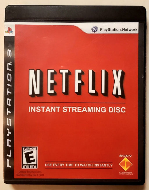 Netflix Instant Streaming Disc (PlayStation 3) - Just $0! Shop now at Retro Gaming of Denver