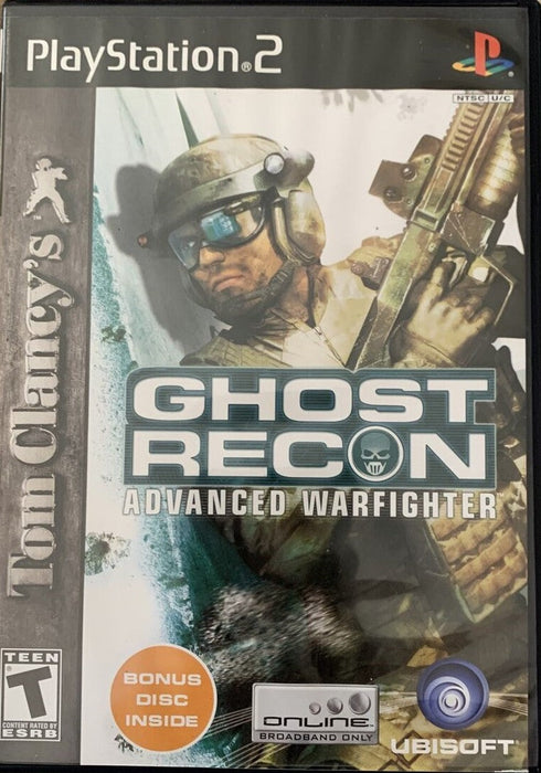 Tom Clancy's Ghost Recon: Advanced Warfighter With Bonus Disc Inside (Playstation 2) - for just $0! 
