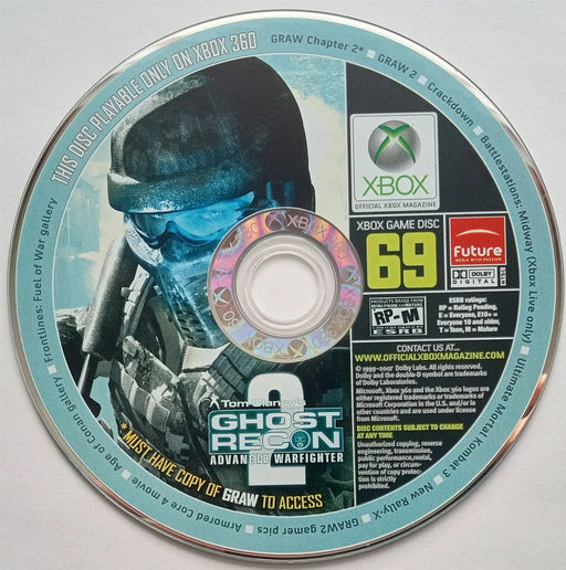 Official Xbox Magazine Demo Disc #69 (Xbox 360) - for just $7.99! 