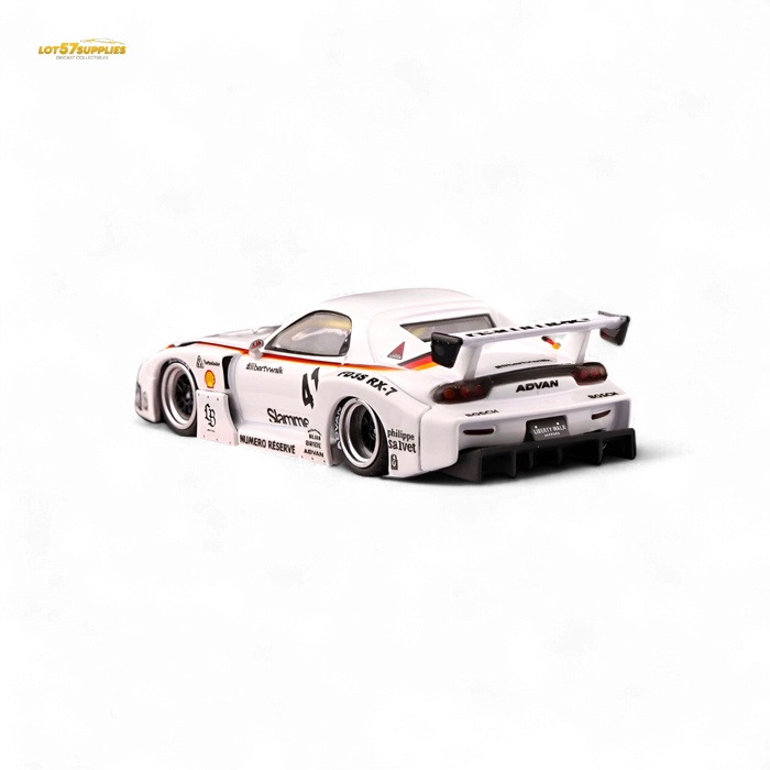 Inno64 Mazda RX-7 LBWK in White 1:64 IN64-LBWK-RX7-02 - for just $29.99! 