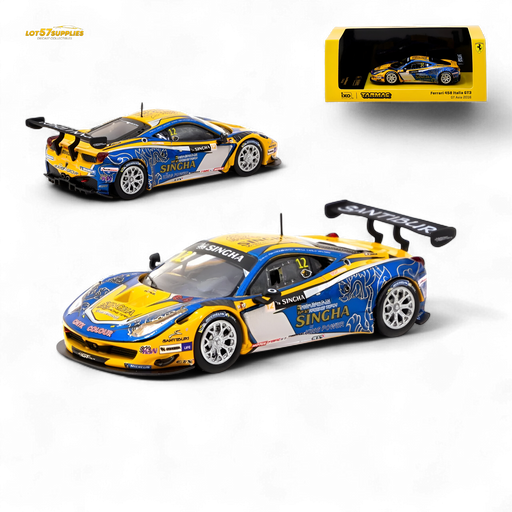 Tarmac Works Ferrari 458 Italia GT3 GT Asia 2016 T64-074-16GTA12 1:64 - for just $29.99! 