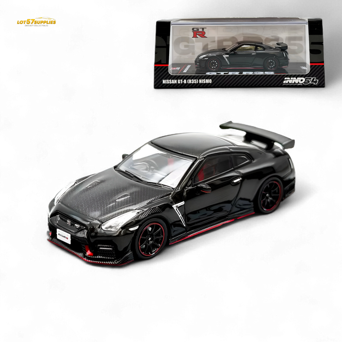 Inno64 Nissan GT-R R35 NISMO Black 1:64 - for just $28.99! 