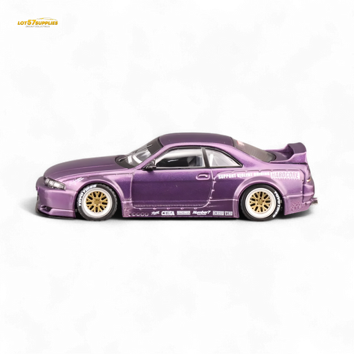 Inno64 NISSAN SKYLINE GT-R (R33) "PANDEM ROCKET BUNNY" Purple 1:64 - for just $29.99! 