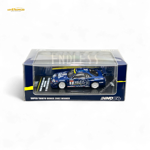 Inno64 NISSAN SKYLINE GT-R (R34) #3 "ENDLESS ADVAN"  Super Taikyu Series 2002 Winner 1:64 - for just $29.99! 