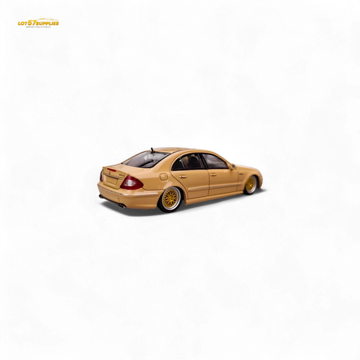 MK Model Mercedes-Benz E63 AMG W211 Lowered in Desert Yellow 1:64 - for just $32.99! 