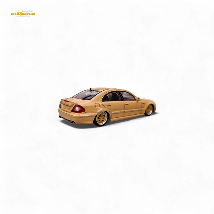 MK Model Mercedes-Benz E63 AMG W211 Lowered in Desert Yellow 1:64 - for just $32.99! 