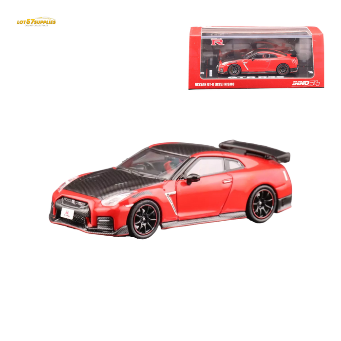 Inno64 NISSAN GT-R (R35) NISMO Red 1:64 - for just $28.99! 