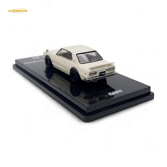 Inno64 Nissan Skyline 2000 GT-R (KPGC10) in White 1:64 - for just $26.99! 