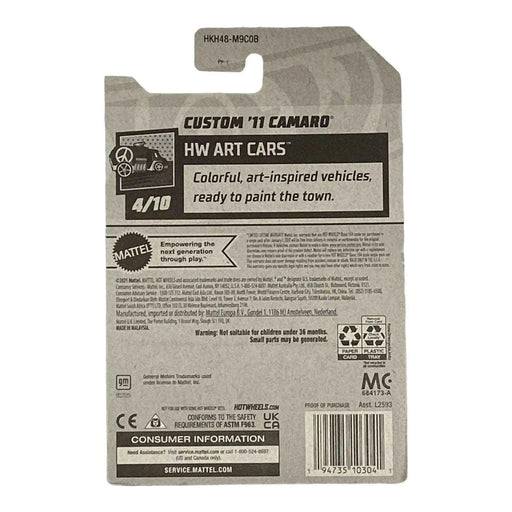 Hot Wheels Custom '11 Camaro - Art Cars Series 4/10 - for just $1.79! 