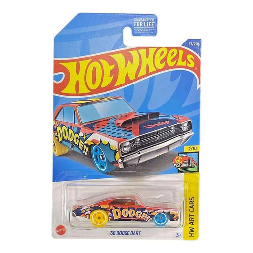 Hot Wheels '68 Dodge Dart - Art Cars Series 2/10 - for just $1.79! 