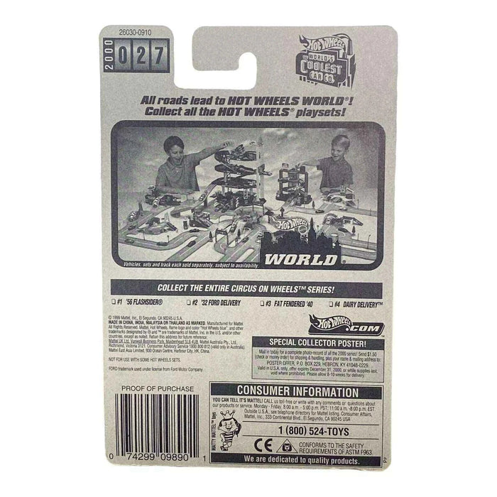 Hot Wheels Fat Fendered '40 - Circus on Wheels Series - for just $1.79! 