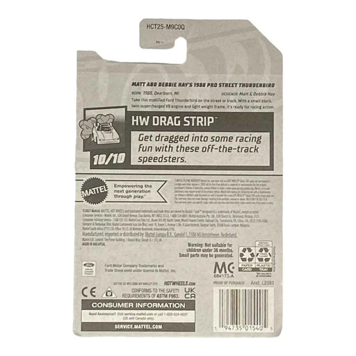 Hot Wheels Matt and Debbie Hay's 1988 Pro Street Thunderbird - Drag Strip Series - for just $1.79! 