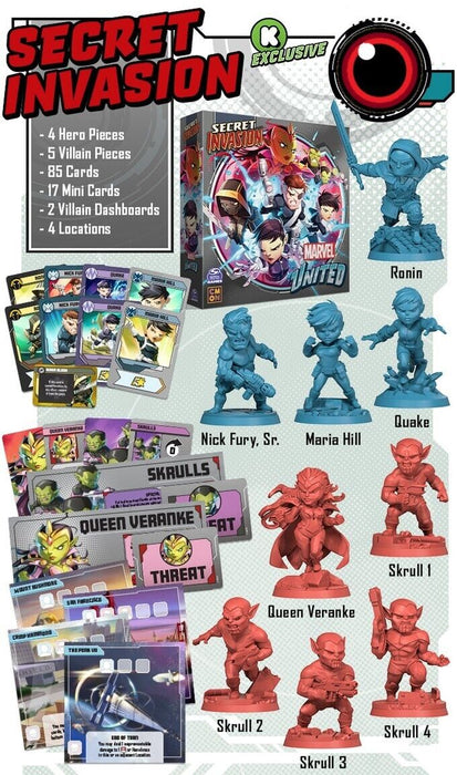 Marvel United: Multiverse Secret Invasion - for just $49.99! 
