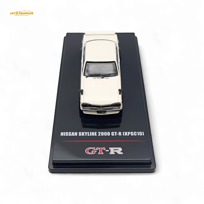 Inno64 Nissan Skyline 2000 GT-R (KPGC10) in White 1:64 - for just $26.99! 