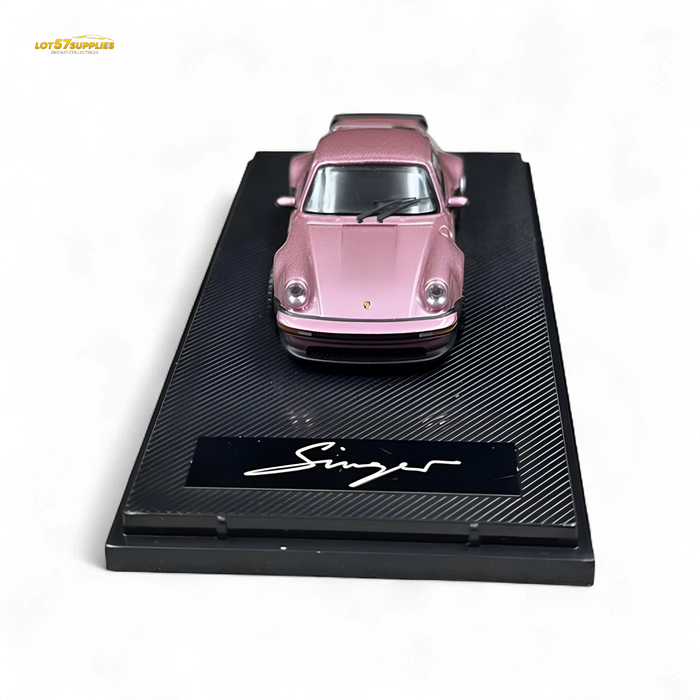 HobbyFans Porsche Singer 930 Turbo Study Ghost Player Custom Pink 1:64 - for just $34.99! 