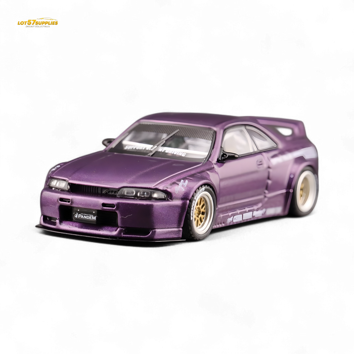 Inno64 NISSAN SKYLINE GT-R (R33) "PANDEM ROCKET BUNNY" Purple 1:64 - for just $29.99! 