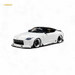 Error404 Nissan 400Z White Limited to 499 Units 1:64 Resin Model - for just $89.99! 