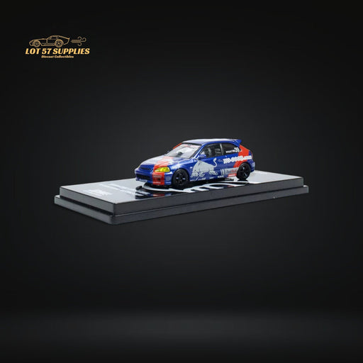 Inno64 Honda Civic Type-R EK9 #39 NO GOOD RACING Red Bull Livery 1:64 IN64-EK9-JDM16 - for just $34.99! 