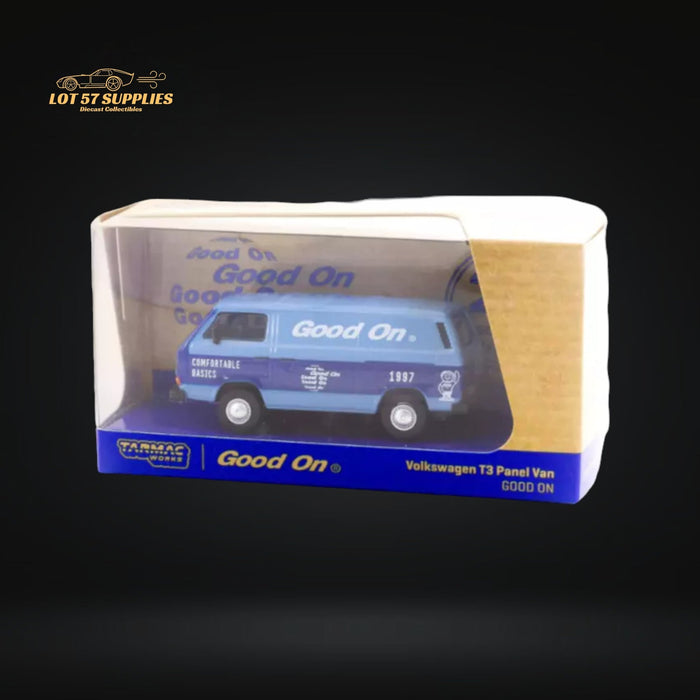 Tarmac Works X Schuco Collab64 Volkswagen T3 Panel Van GOOD ON 1:64 T64S-001-GO - for just $19.99! 